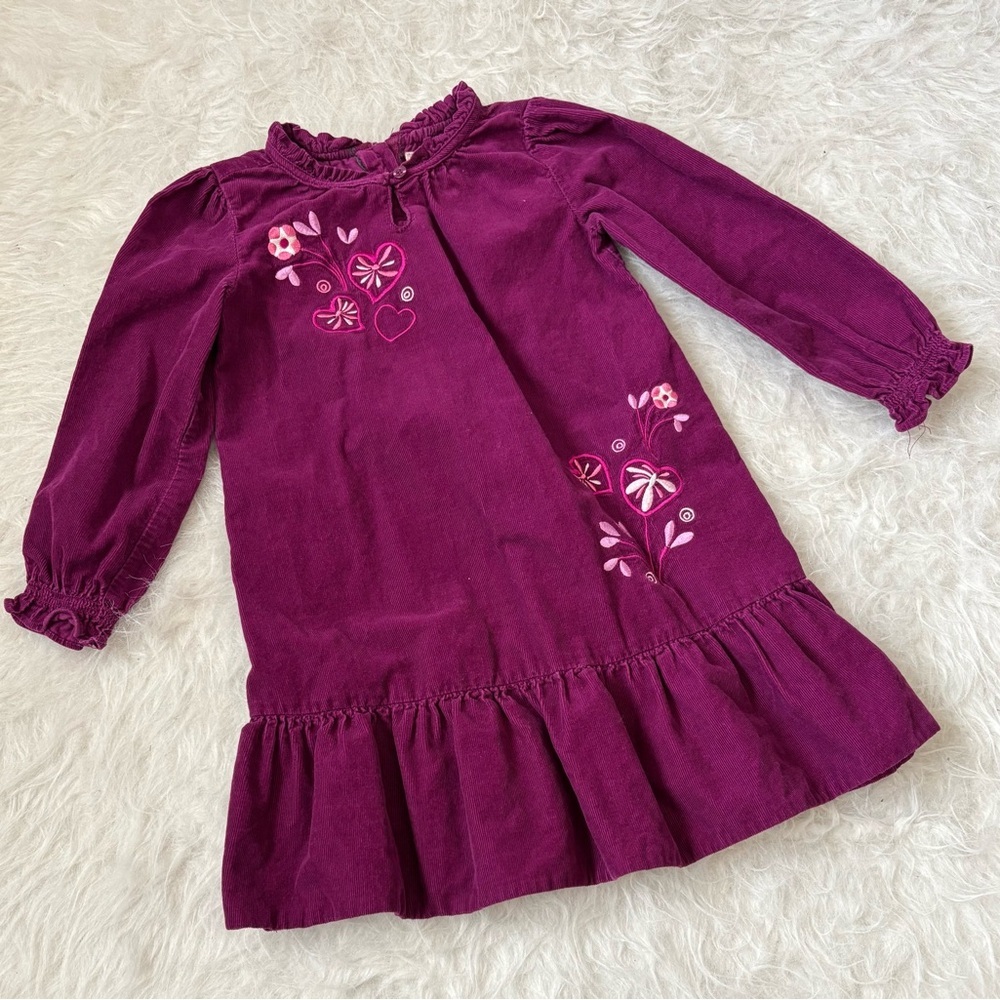 Simply Sweet Old Navy Magenta Corduroy Dress